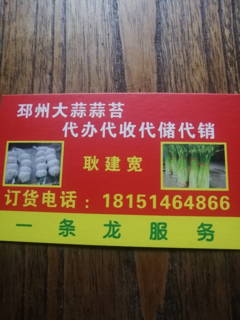 邳州耿建宽大蒜专业代办有限公司